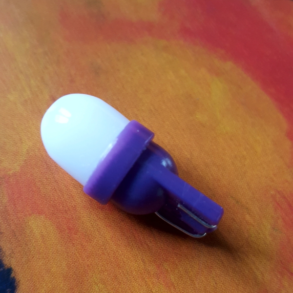 JELLY LED #555 - 2SMD - Violet (Purple)