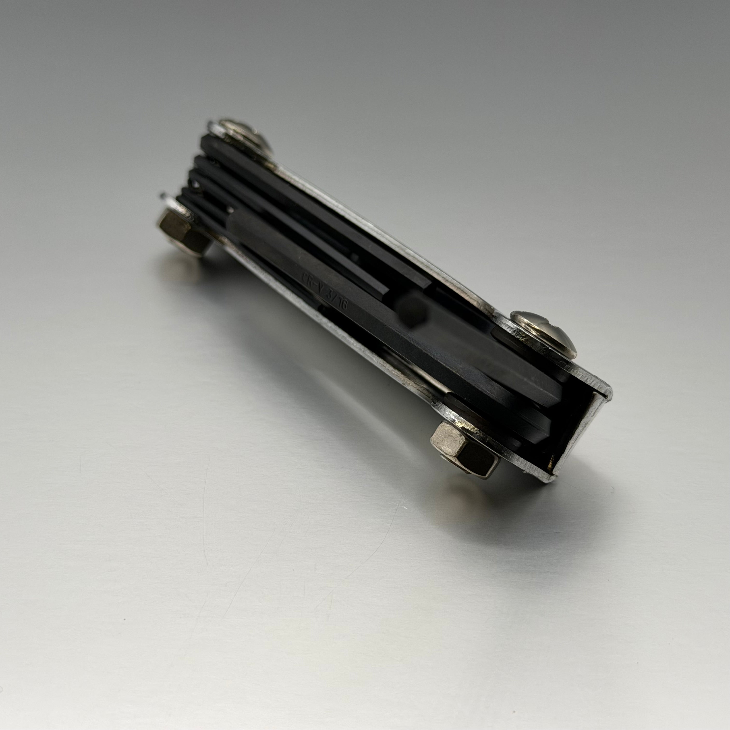 Set of Allen keys in inches.
